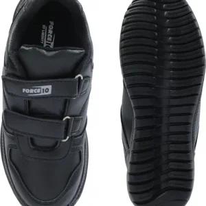 Black school shoes for kid boy