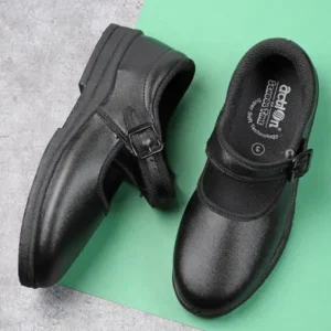 Black school shoes for kid girl 7 NO