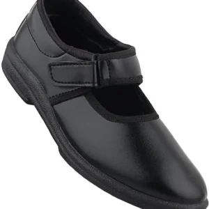 Black school shoes for kid girl
