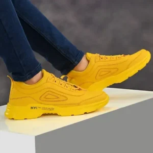 Yellow shoes