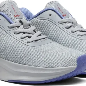 grey sports shoes